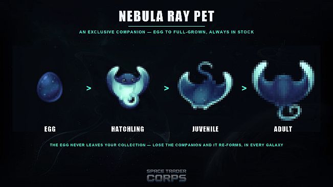 Space Trader Corps - Nebula Ray Pet