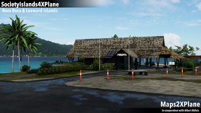 X-Plane 12 Add-on: Aerosoft - Society Islands XP - Bora Bora & Leeward Islands