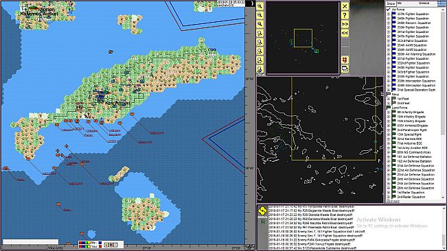 Theater Commander: The Coming Wars, Modern War Game
