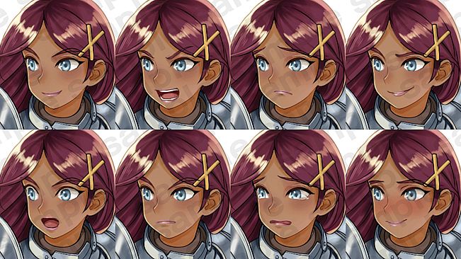 RPG Maker Unite Default Character Facial Expression Assets3