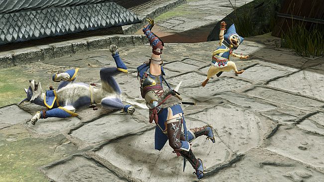 MONSTER HUNTER RISE - "Hurt" pose set