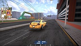 Taxi Simulator in City