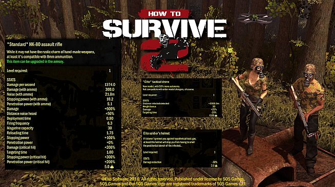 How To Survive 2 - Elite Soldier Skin Pack
