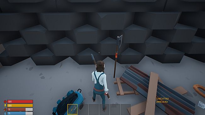 SurrounDead Poly Construction Metal Axe