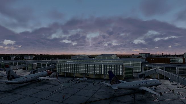 X-Plane 11 - Add-on: Verticalsim - KPVD - T. F. Green Airport XP