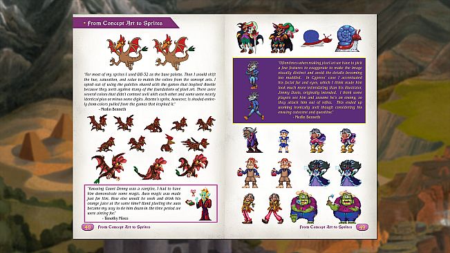 Arzette: The Jewel of Faramore - Visual Compendium