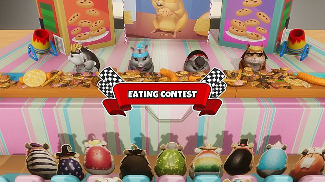 Hamster Playground - Eating Contest Game Mode