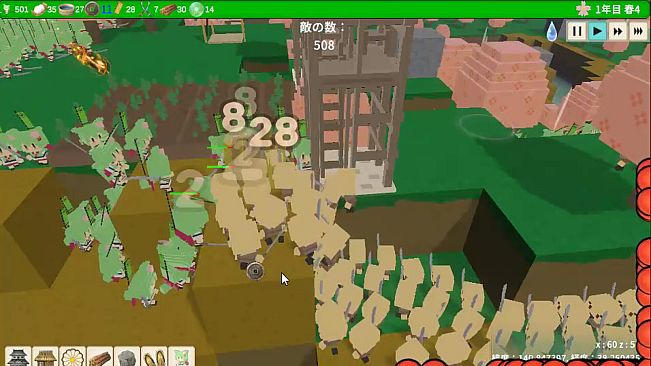 Voxel Zundamon Castle