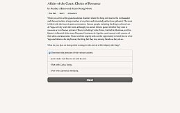 Affairs of the Court: Choice of Romance