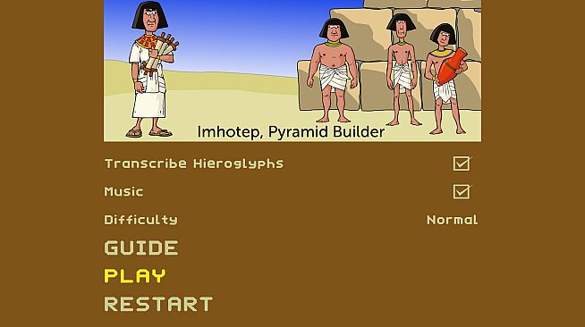 Imhotep, Pyramid Builder