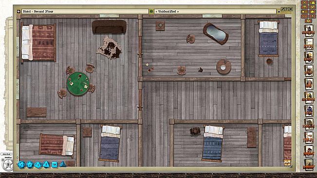Fantasy Grounds - Stone and a Hard Place Combat Map Set 1 (Map Pack)