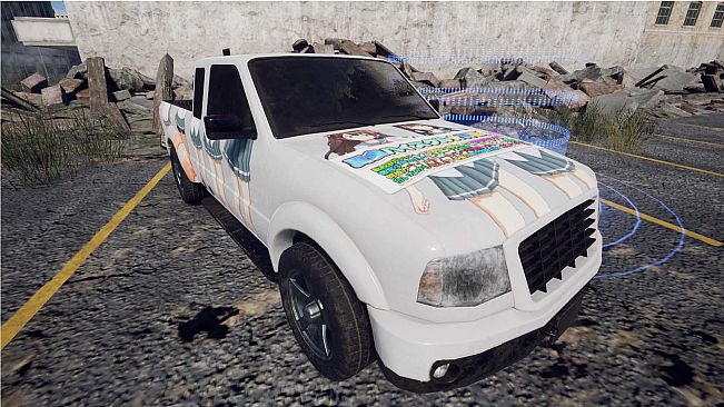 EARTH DEFENSE FORCE: IRON RAIN - Item: Wrapping Pickup Truck