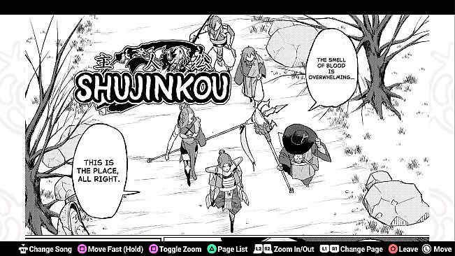 Shujinkou Manga Reader