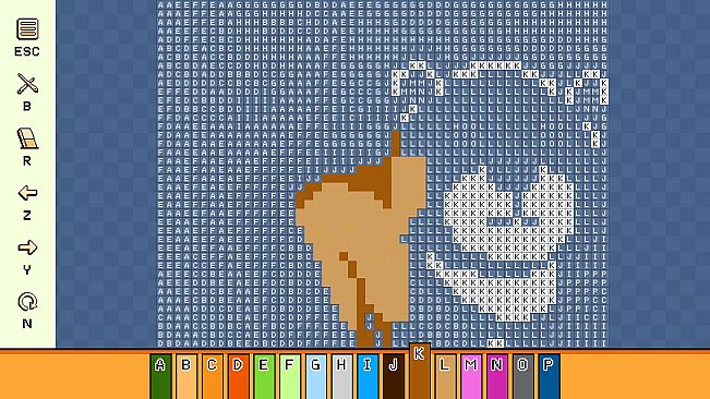 Pixel Cross Stitch Color by Number