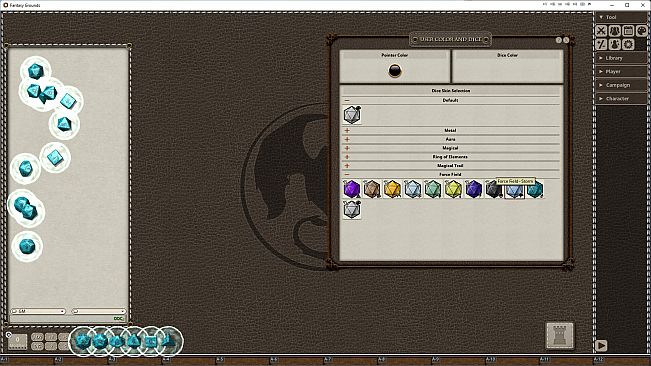 Fantasy Grounds - Force Field Dice Pack
