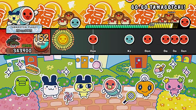 Taiko no Tatsujin: Rhythm Festival - Tamagotchi Collab Pack
