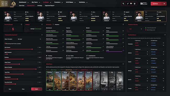 Rush B: Esports Manager