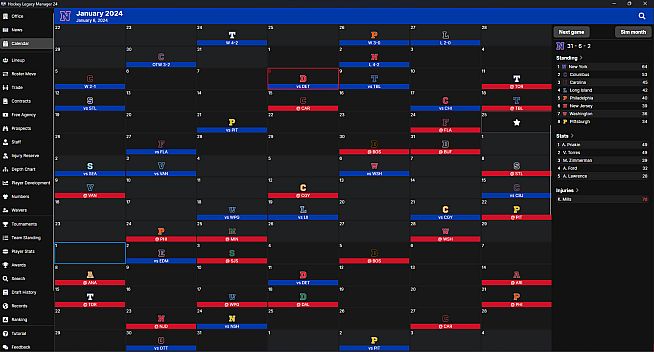 Hockey Legacy Manager 24