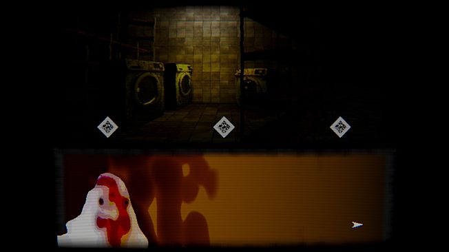 what did the chicken see