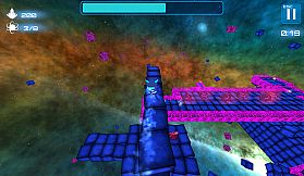 Deep Blue 3D Maze in Space
