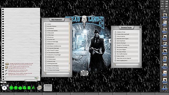Fantasy Grounds - Deadlands Noir