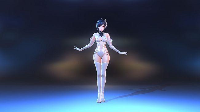 Angel Legion-DLC Chain Trace (White)