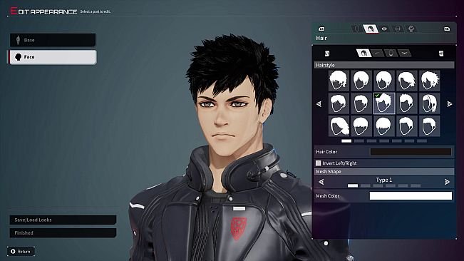 Daemon X Machina: Titanic Scion - Hairstyle Set 1
