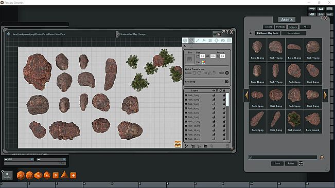 Fantasy Grounds - FG Desert Map Pack