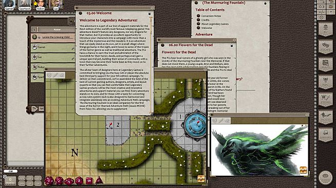 Fantasy Grounds - 5E: The Murmuring Fountain