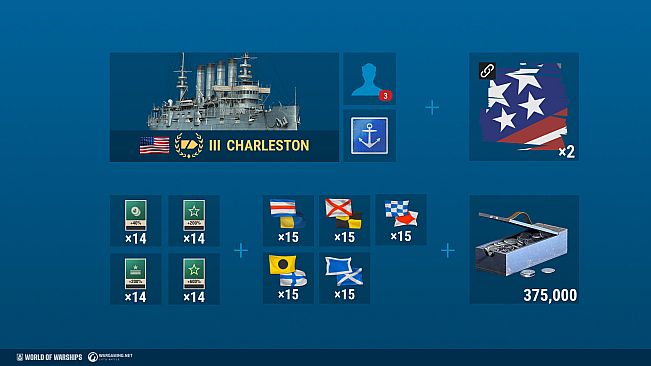 World of Warships — USS Charleston