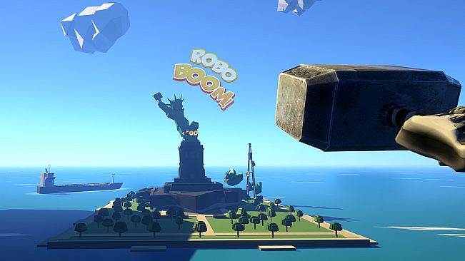 VRobot: VR Giant Robot Destruction Simulator