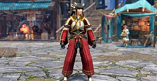 Monster Hunter Rise - "Minoto" Hunter layered armor set