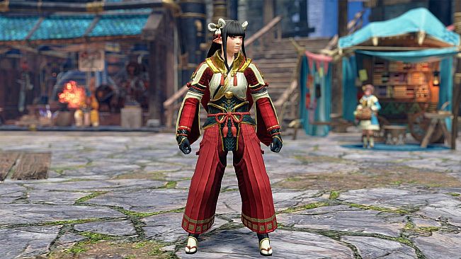 Monster Hunter Rise - "Minoto" Hunter layered armor set