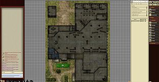 Fantasy Grounds - Pathfinder RPG - Pathfinder Flip-Mat - Shadows at Sundown
