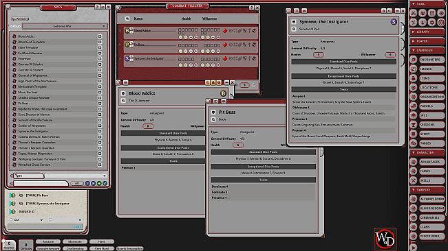 Fantasy Grounds - Vampire: Gehenna War