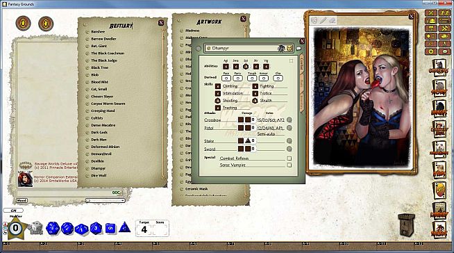 Fantasy Grounds - Savage Worlds Horror Companion