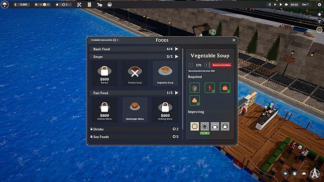 GastroCity: A Restaurant Tycoon Game