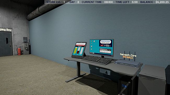 Basement Server Simulator