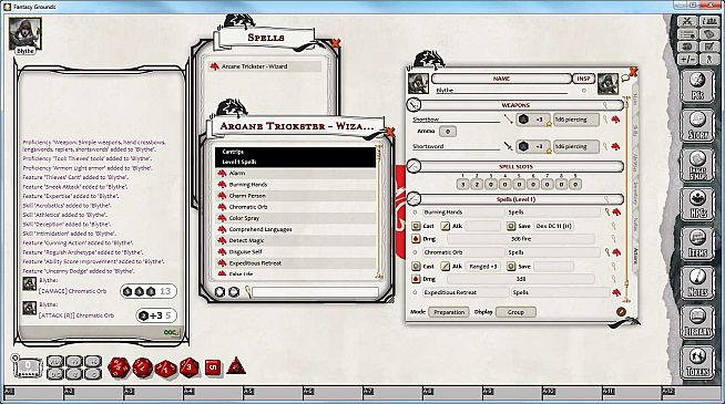 Fantasy Grounds - D&D Rogue Class Pack