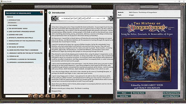 Fantasy Grounds - D&D Classics: The History of Dragonlance