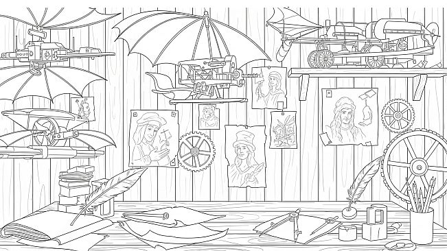 100 Cats Lost in Da Vinci’s Workshop