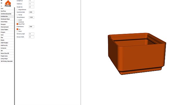 PILED 3D CAD MULTI TOOL