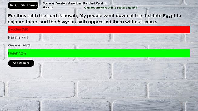 Bible Verse Challenge