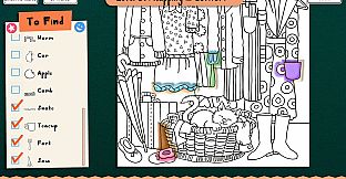 INK ENIGMA: Coloring Hidden Objects