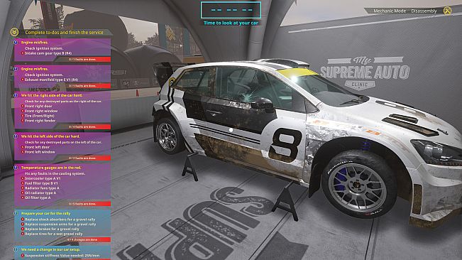 Rally Mechanic Simulator