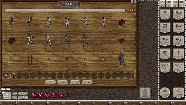 Fantasy Grounds - Jans Token Pack 35 - Dead and Wounded
