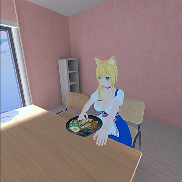Invisible Man VR In Eleanor's room