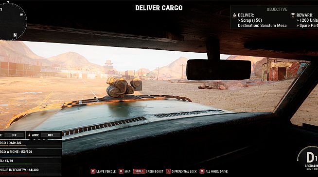 CARGO: Co-Op Delivery Simulator in Post Apocalyptic World