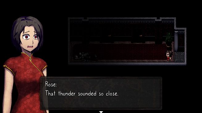 Cursed Mansion - Rose Qipao Costume