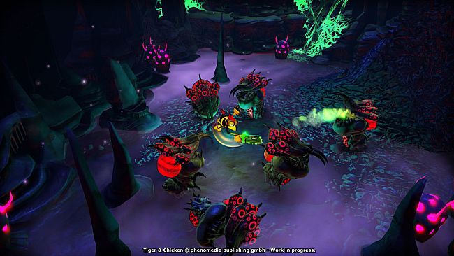 Moorhuhn: Tiger and Chicken